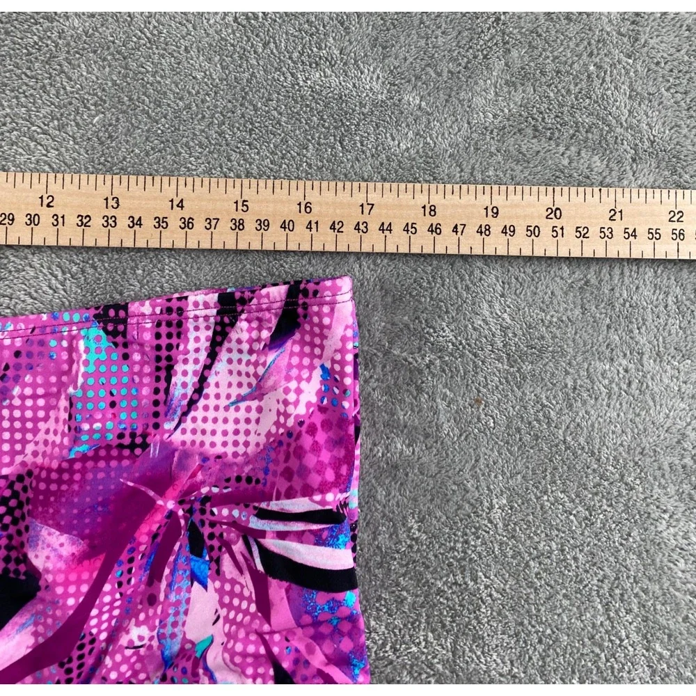 Swimsuits For‎ All Womens Plus Size 18 High Waist Bikini Bottom Purple Tropical